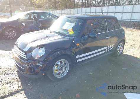 2013 Mini Hardtop Cooper from USA, damaged, VIN WMWSU3C55DT687774